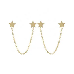 Double earring and atrás