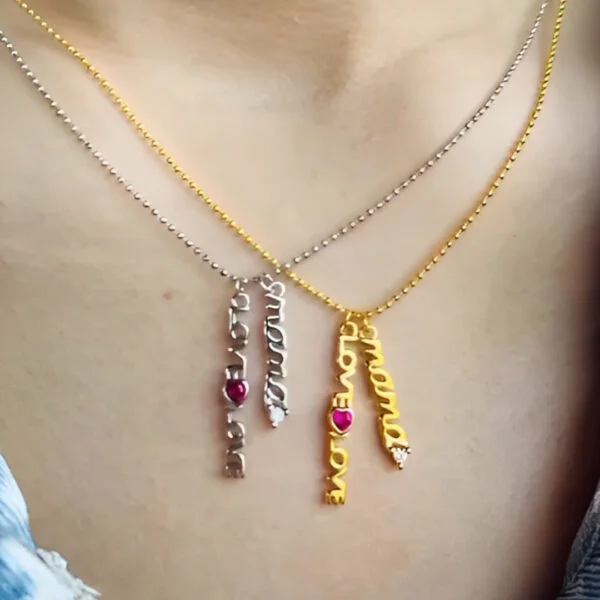 Delicate chain for Mama love love
