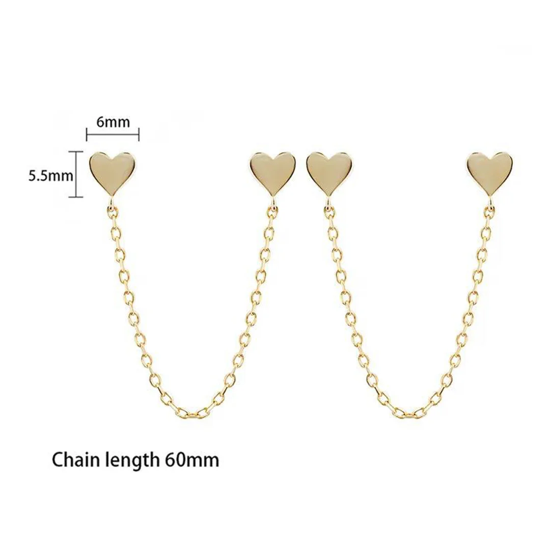 Doble earring & Heart - Image 2